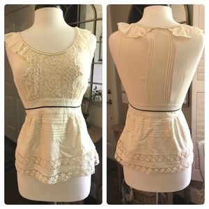 Anthropologie Floreat top, size 4